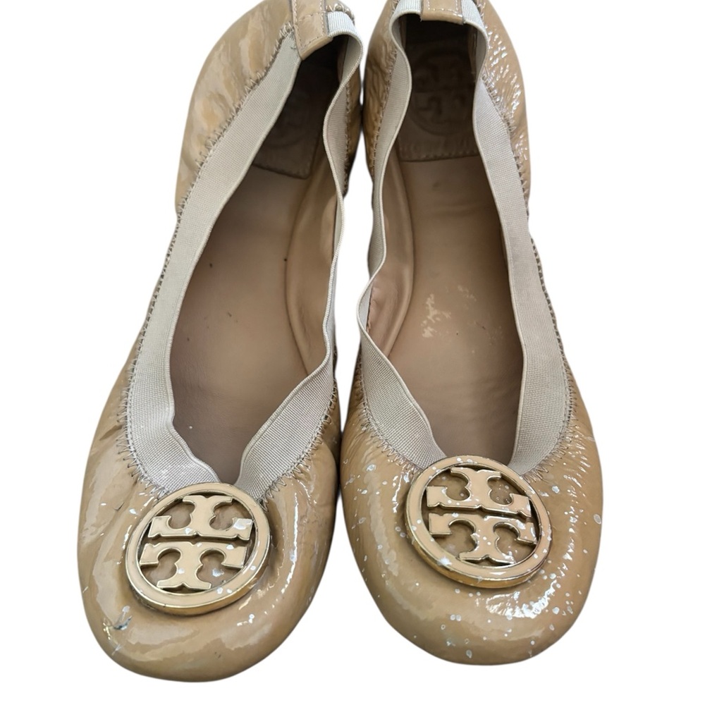 Tory Burch Tan Ballet Flats - Picture 3 of 5